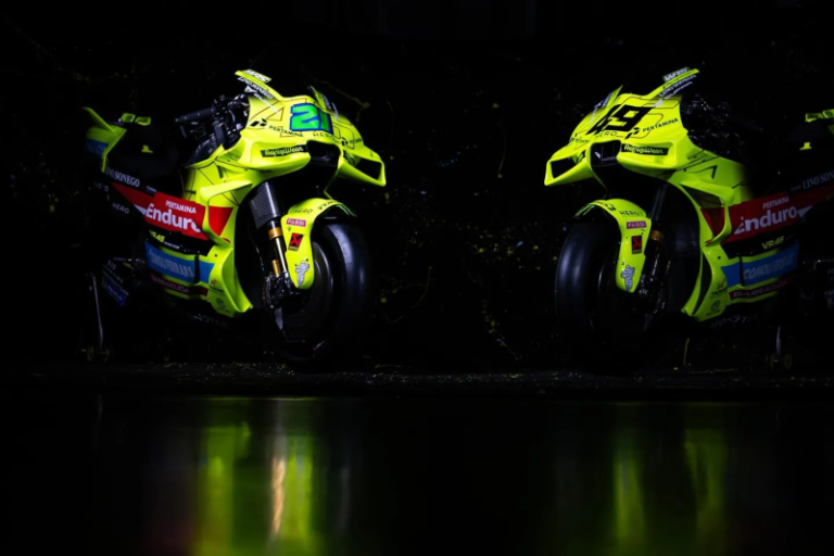 Pertamina Enduro VR46 Racing Team hadirkan livery dengan desain elegan